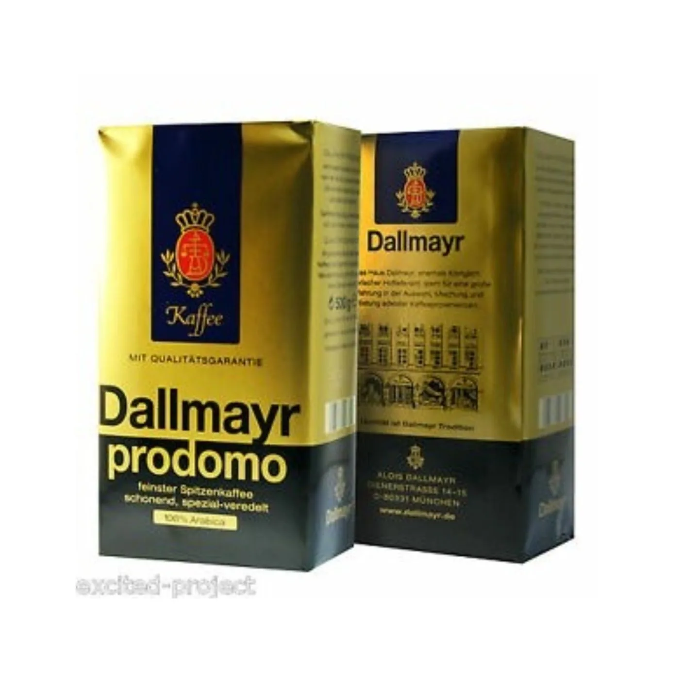 
Dallmayr Prodomo Ground Coffee, 500 Gram 