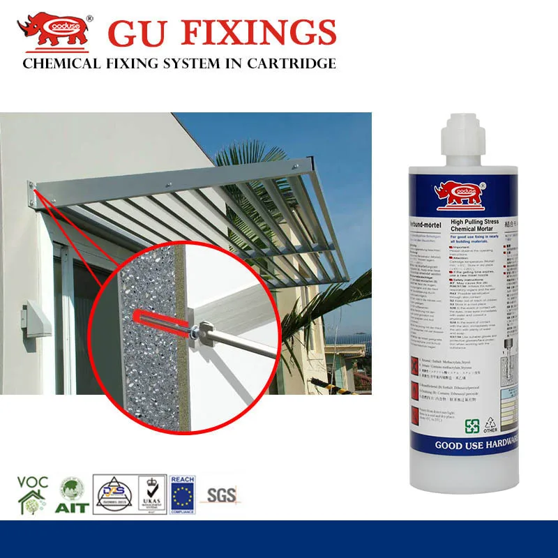 Taiwan Construction Injection Chemical Anchor Adhesive for Fixing Rebar