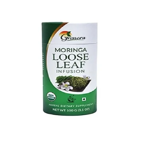Herbal Organic Extraction Fresh Loose Leaf Tea Powder Best Quality 100% Natural Moringa Tea Powder From India
