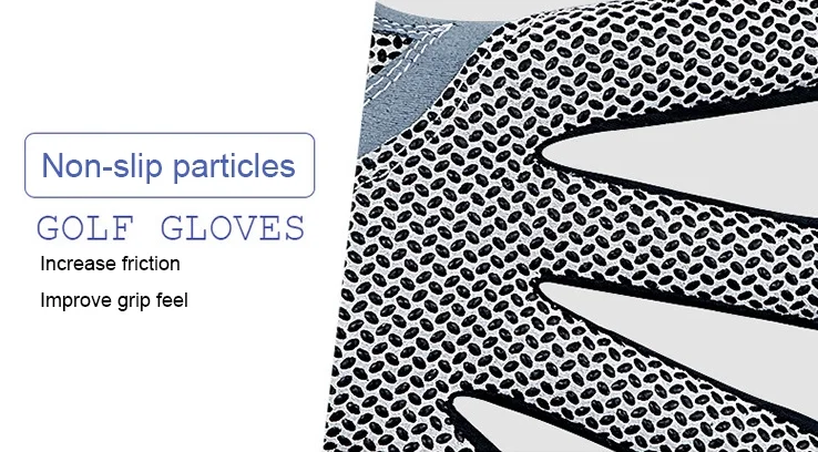 
New One Pair Mens Medium Large Rain Grip golf gloves 