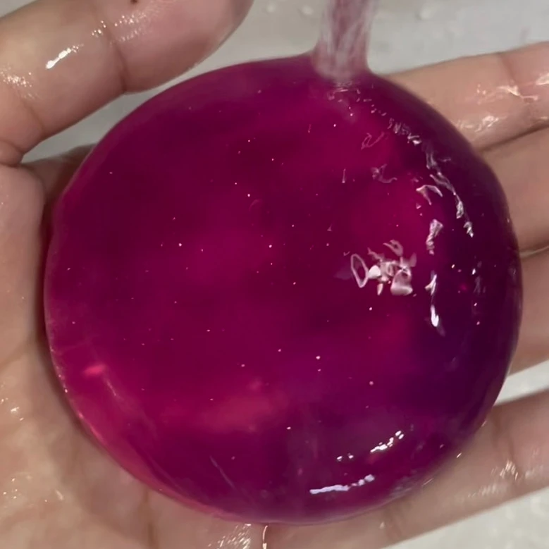 Premium Grade Glycerin Soap Base Mixed With Purple For Soap Making Manufacturer From Thailand