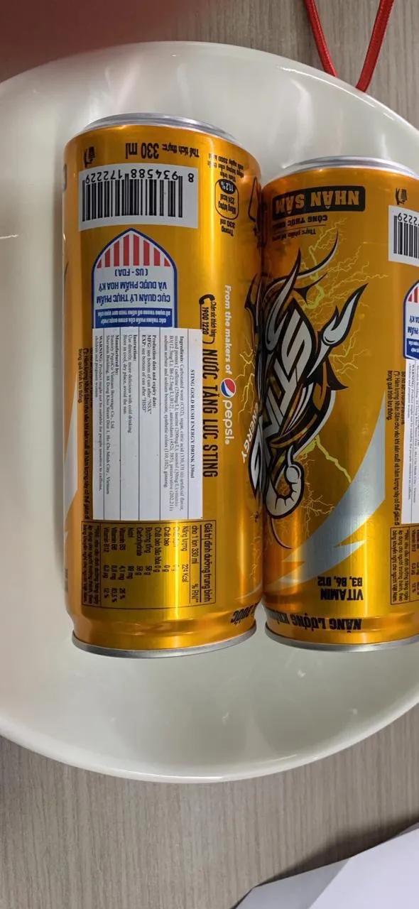 [Hamy.vn] NEW DESIGN STING ENERGY DRINK 320 ML