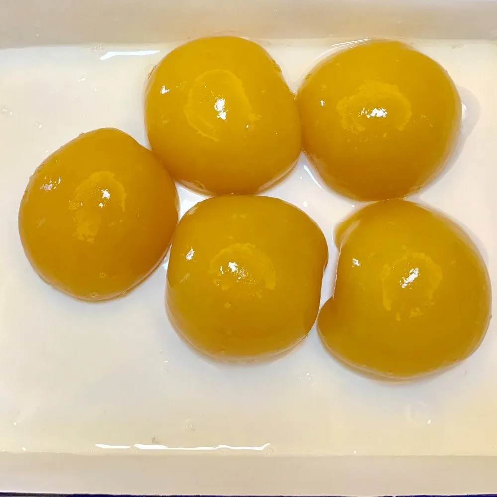 2021 Hot Selling Canned Yellow Peach Halves In Light Syrup 820g