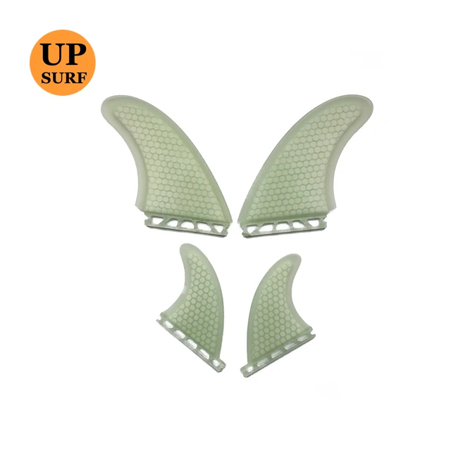 Newest surfboard fin fiberglass twin fin surfboard single tab fins TF+GX