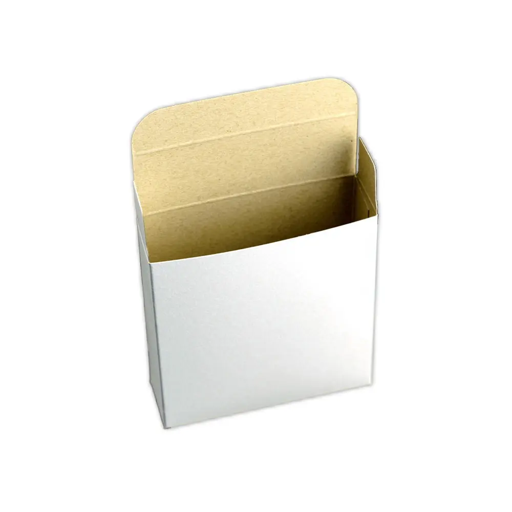 Custom White Reverse Tuck Locks Fasteners Paper Boxes