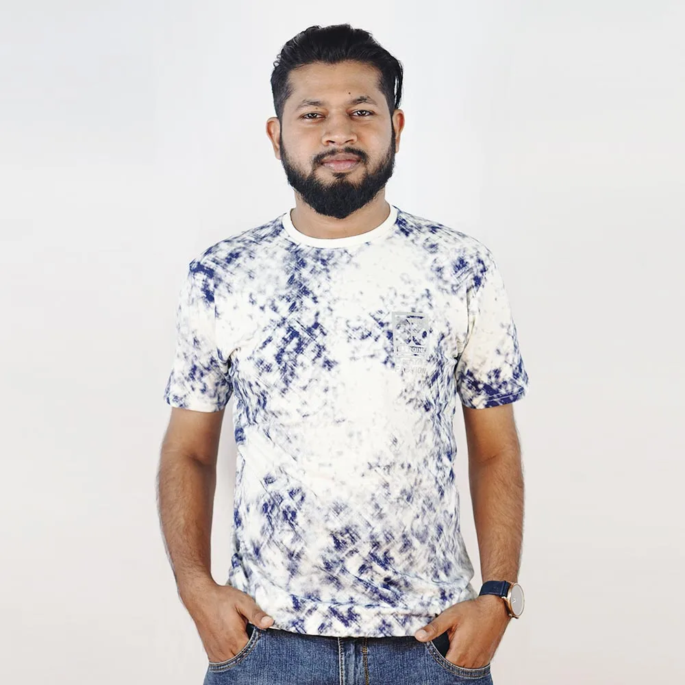 Интернет-магазин оптовая продажа мужские футболки из хлопка и полиэстера с принтом на шелковом экране от поставщика бангладеш