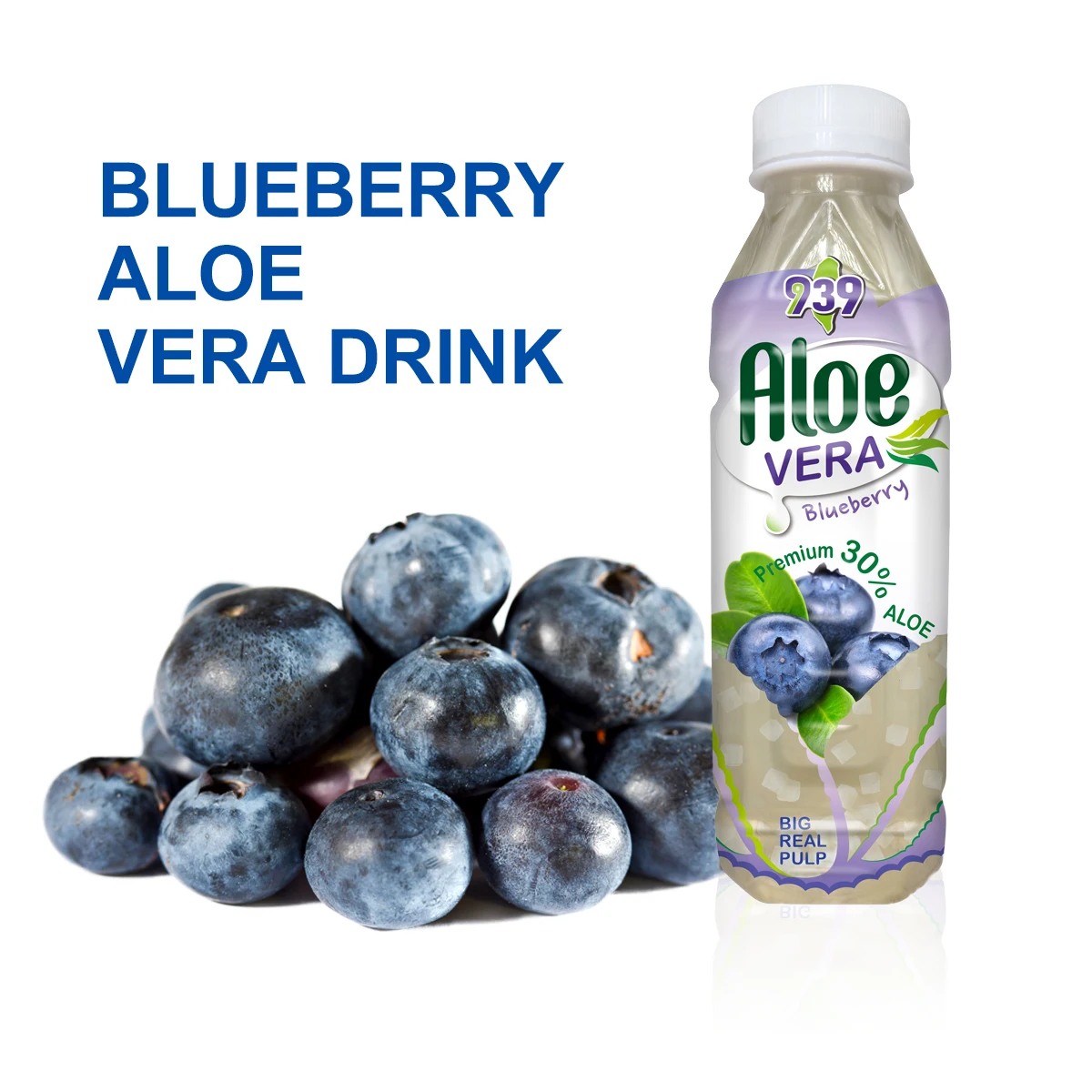 Aloe Vera Drink Original with Real Pulp Grape Juice added Beverage Product Development
