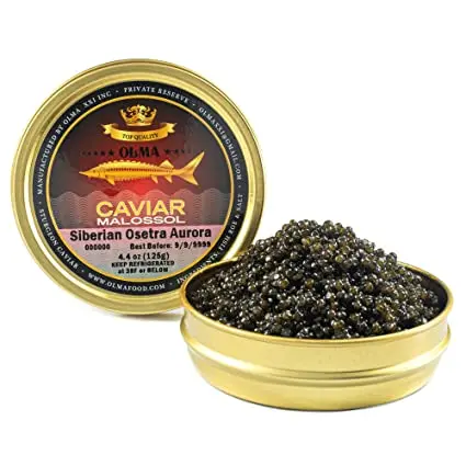  Роскошная Черная икра русского осетрА