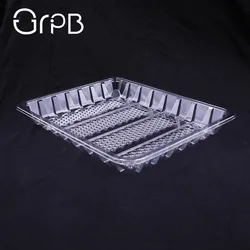 PET disposable liquid lock packaging plastic meat trays