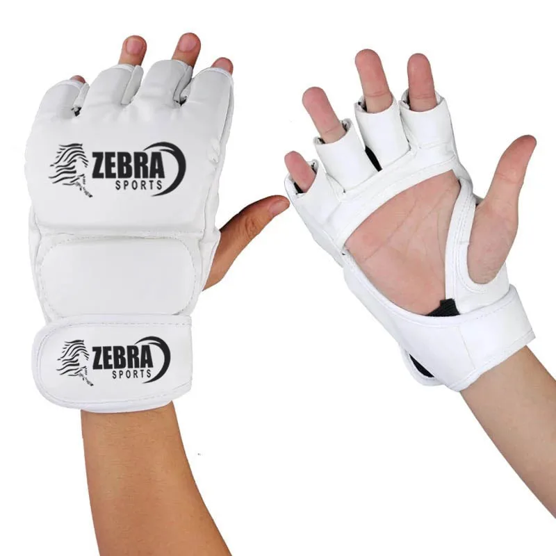 Оптовая продажа боксерские перчатки с индивидуальным логотипом mma из искусственной кожи для тренировок ufc