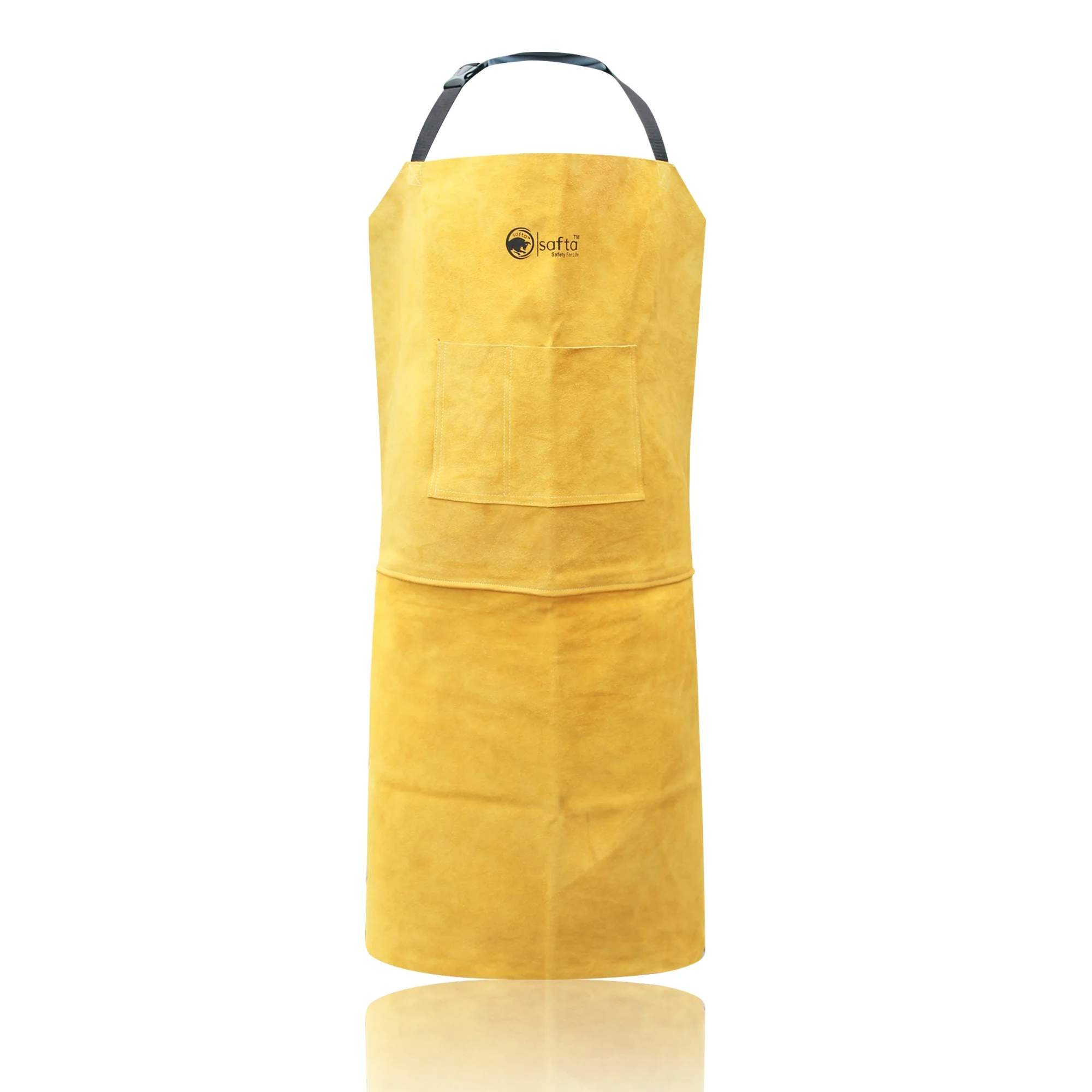 Leather Welding Apron Fire Resistant Coverall Heat Resistant Anti Cut  Fire Resistant Clothing