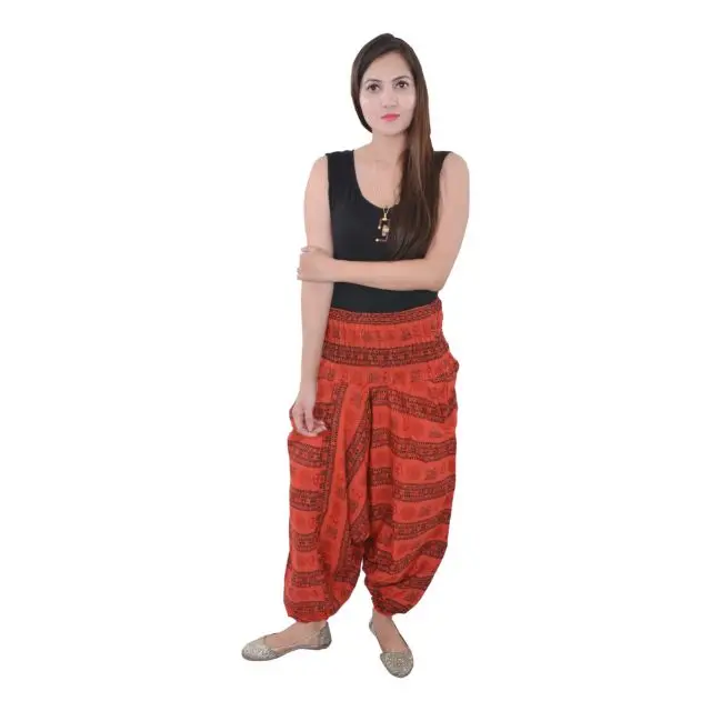 BOHO HAREM PANTS Yoga Pants Hippie Trousers Bohemian Clothes For Women & Balloon Trouser Lounge wear Festival Summer Boho Beach