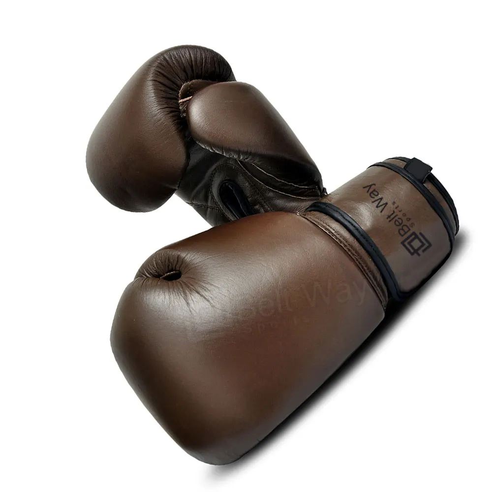 Professional Boxing Training Gloves  Custom Design Real Leather Boxing Gloves