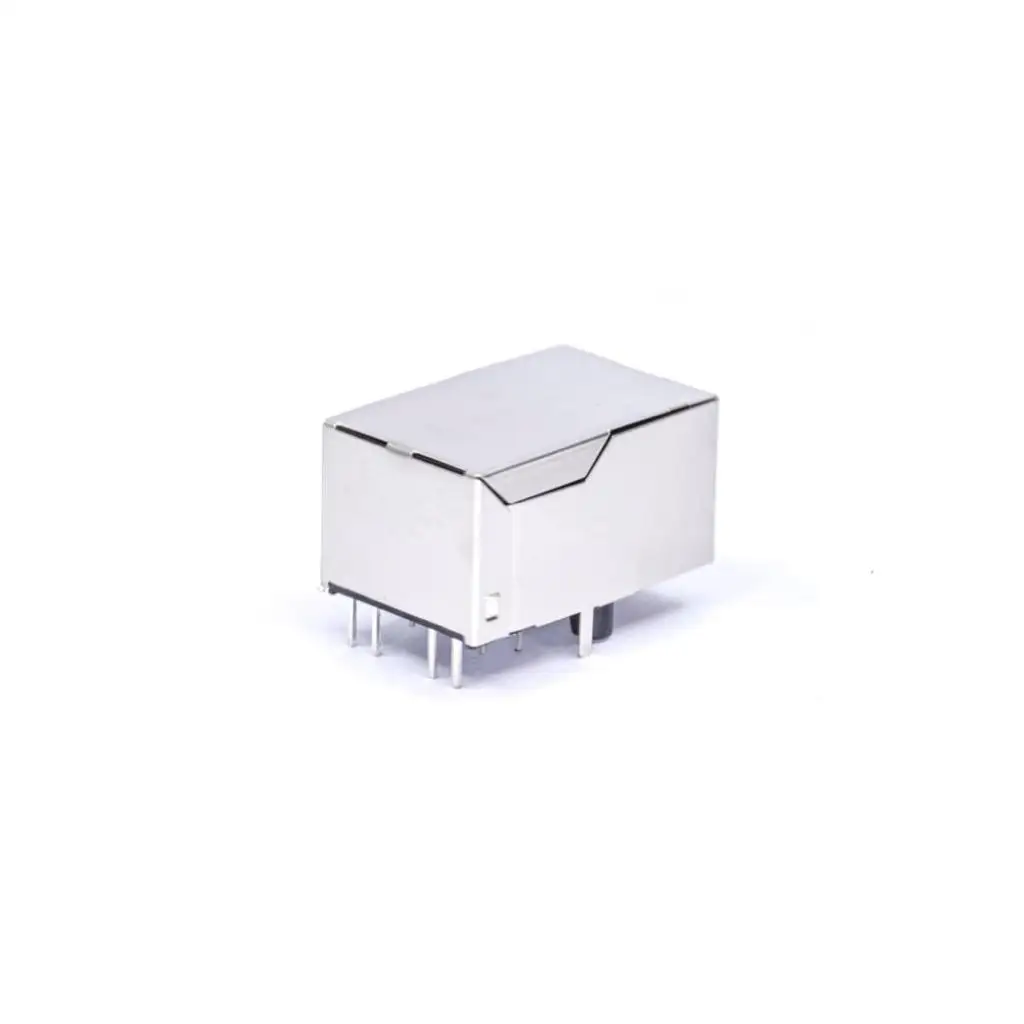 rj45 connector shielded SIDE ENTRY TRANSFORMER JACK WITH LED