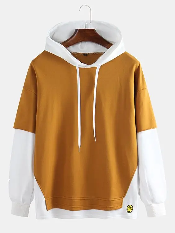 
Hot Selling Color Block Jogging Sweatshirt Fleece Hoodies With Zipper Kangaroo Pocket Embroidery Print Sublimation Custom Logo 