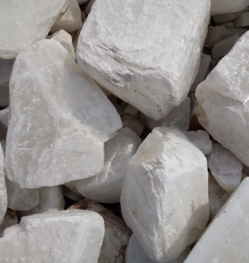 Белый кусок карбоната кальция для измельчения сверхтонкого из Вьетнама