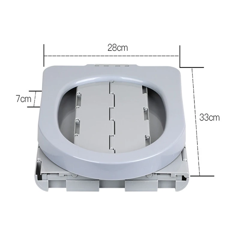 Portable Camping Folding Porta Potty Car Toilet Stool for Travel And Long Trips