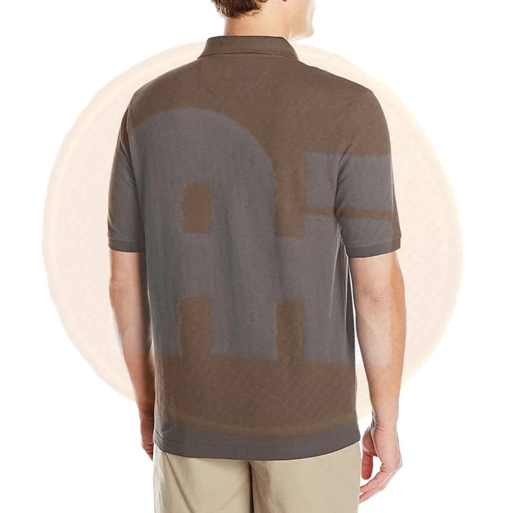 
Wholesale Unisex Solid Color Custom Design Polo Shirt 