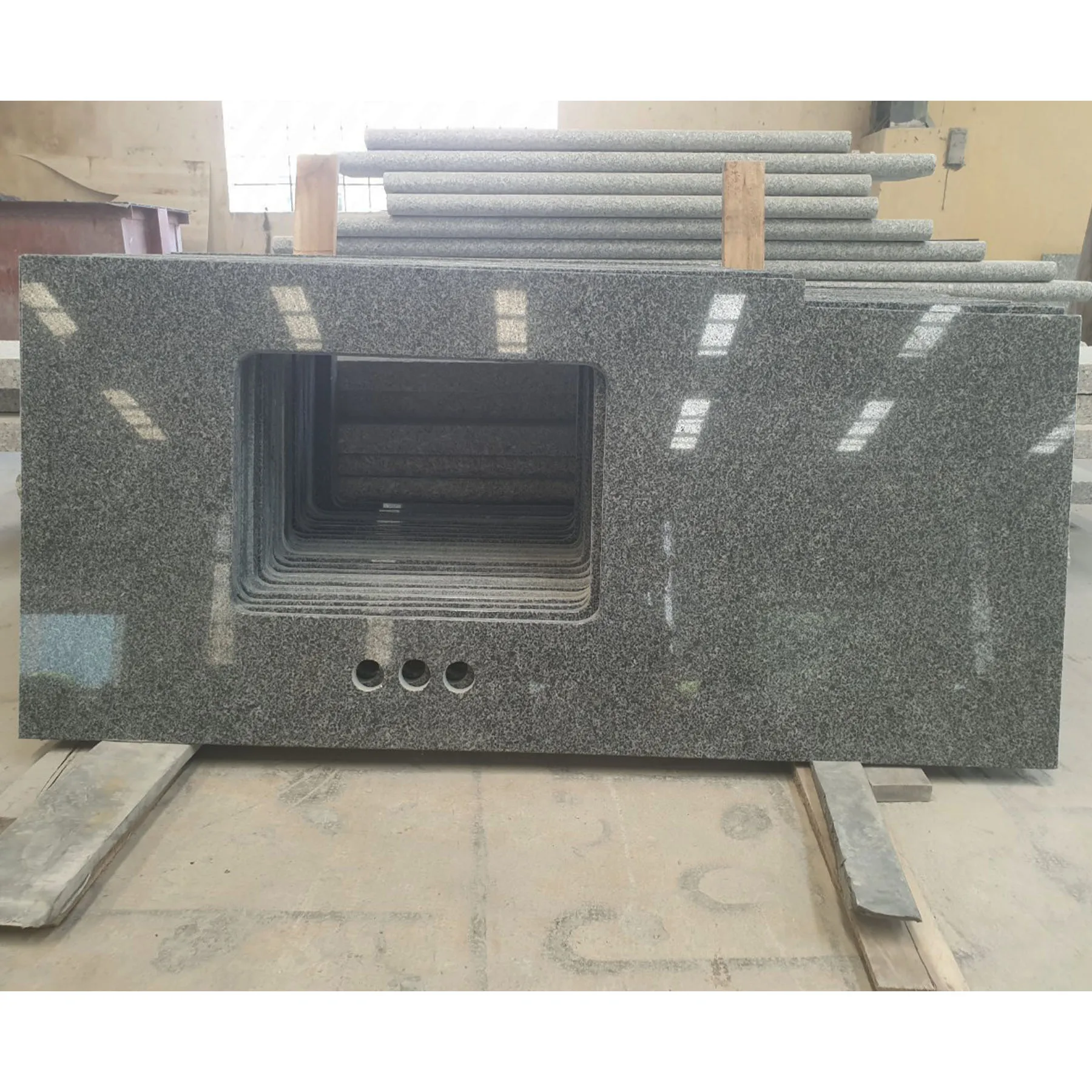 Vietnam granite cut to size countertop sparkle white quartz stone worktop/kitchen countertop/ bench top