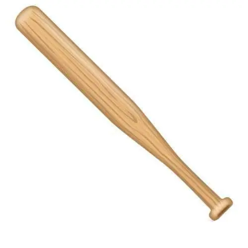 Premium Quality Professional Sports Wood Made Best Material Bats Printed Logo And Color Baseball Stick Strong Unbreakable Bat