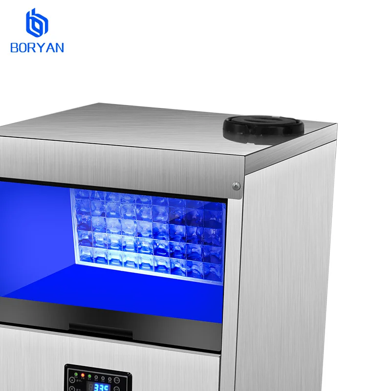 Commercial Ice Maker Ice Cube Making Machine 45kgs /24h Ice Maker