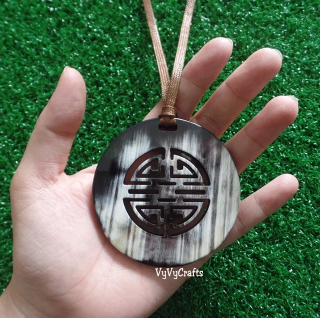 Buffalo Horn Pendant VP547