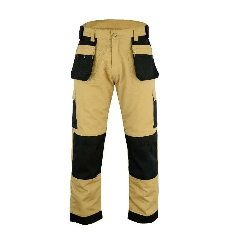 New OEM Work Wear Pants Winter Cotton Canvas Material Heavy Duty Men Winter Canvas Work Cargo Pants