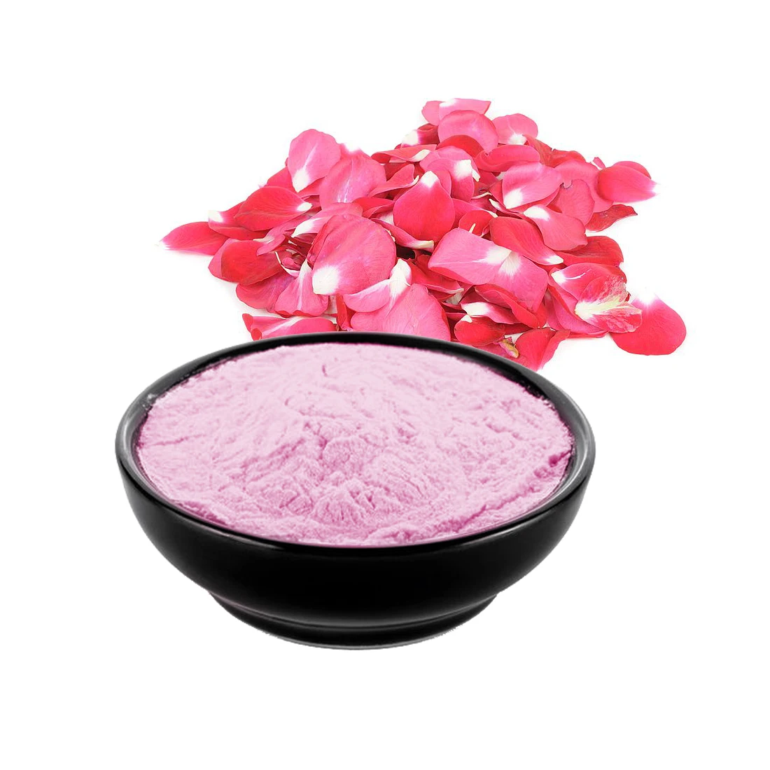 100% Pure and Organic Rose Petals Powder for Skin Care Face Pack for Fairness bulk manufacturer