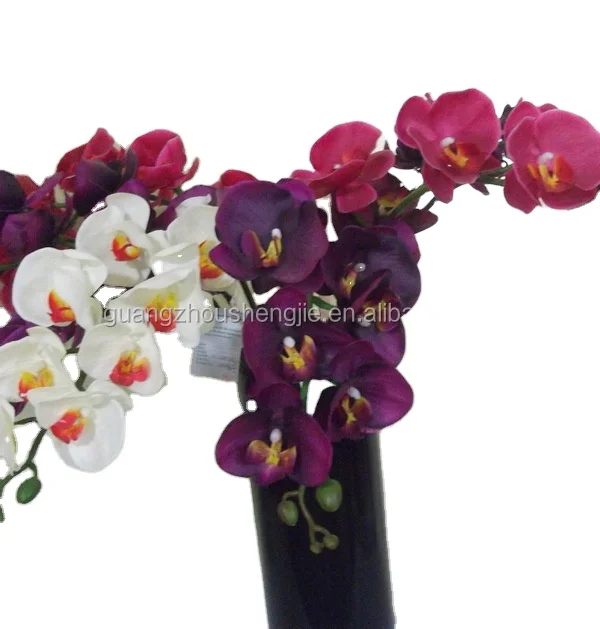China cheap plastic artificial butterfly orchid flower centerpiece flower