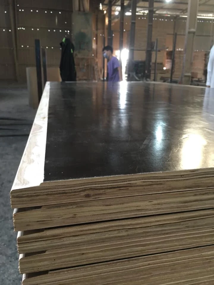 Shipping Container Flooring Plywood 28mm Sealed Edges WBP Melamine 100% Eucalyptus Core