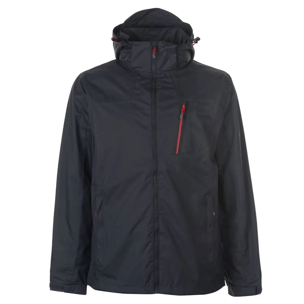 custom polyester windbreaker waterproof jacket man used plus size jackets for men pea jacket men black