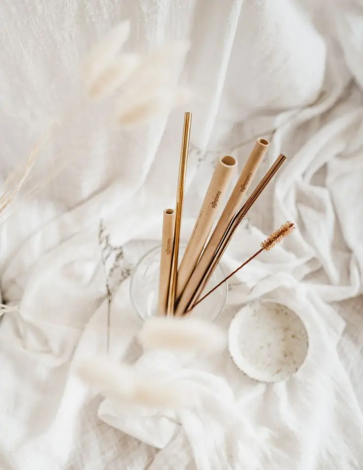 BAMBOO STRAWS / Eco Friendly Products, Zero Waste, No Plastic - KATIE +84795877933