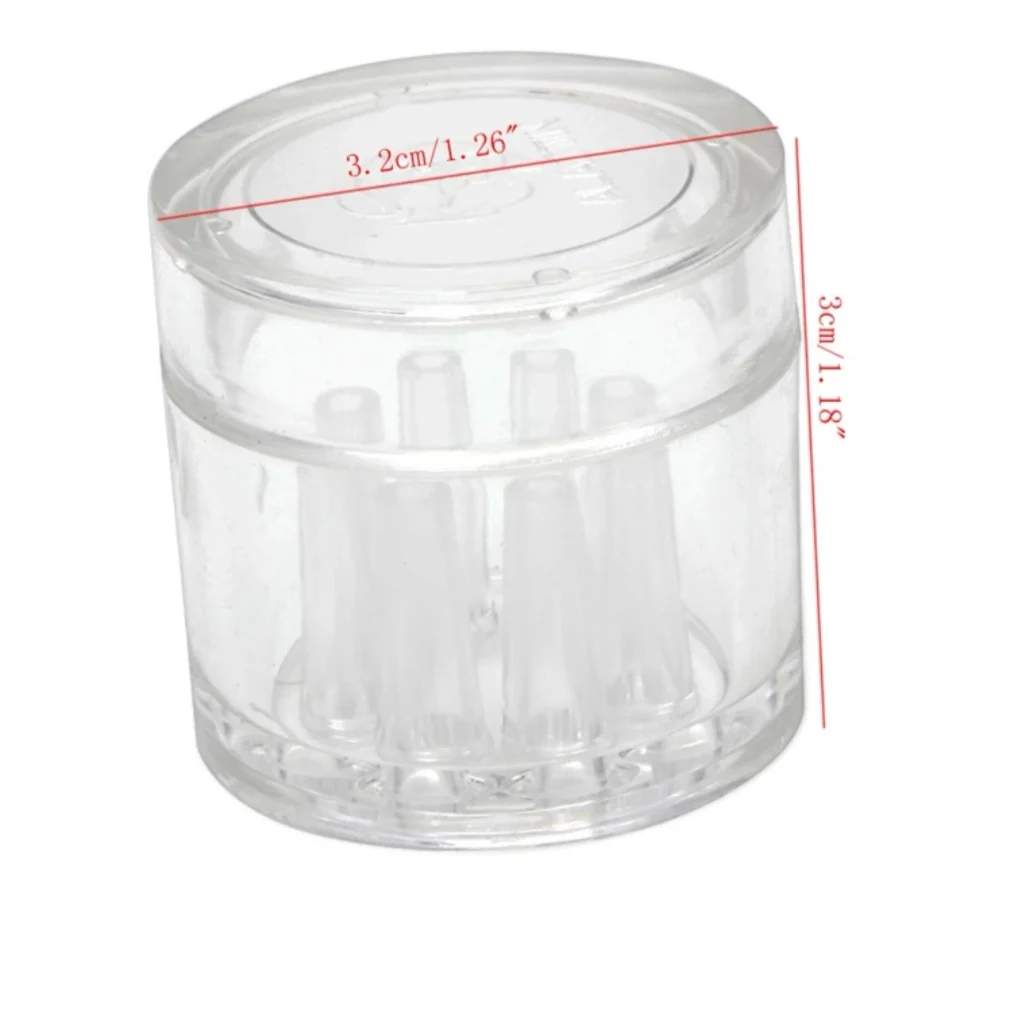 8 Holes Plastic Aquarium Tank Catcher Trap Tube Trapper for Planaria Worm Leech