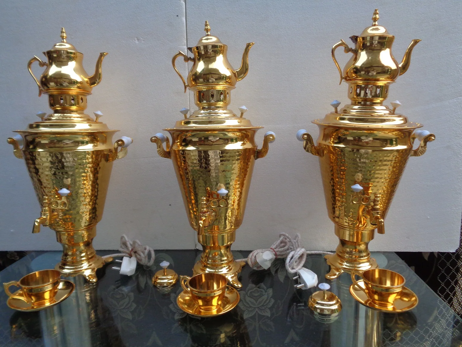 Electric Samovar Electric Kettle Portable Kettle for Making Tea and Coffee INDIAN Samovar Exports by Button Keep Warm IN;34648