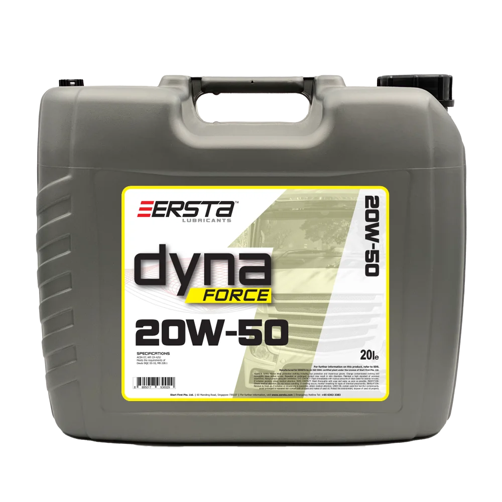 Hot Sale Protect against Heat Engine Diesel Motor Oil OEM ODM Manufacturer 20L Bottle Packaging DYNA FORCE 20W50