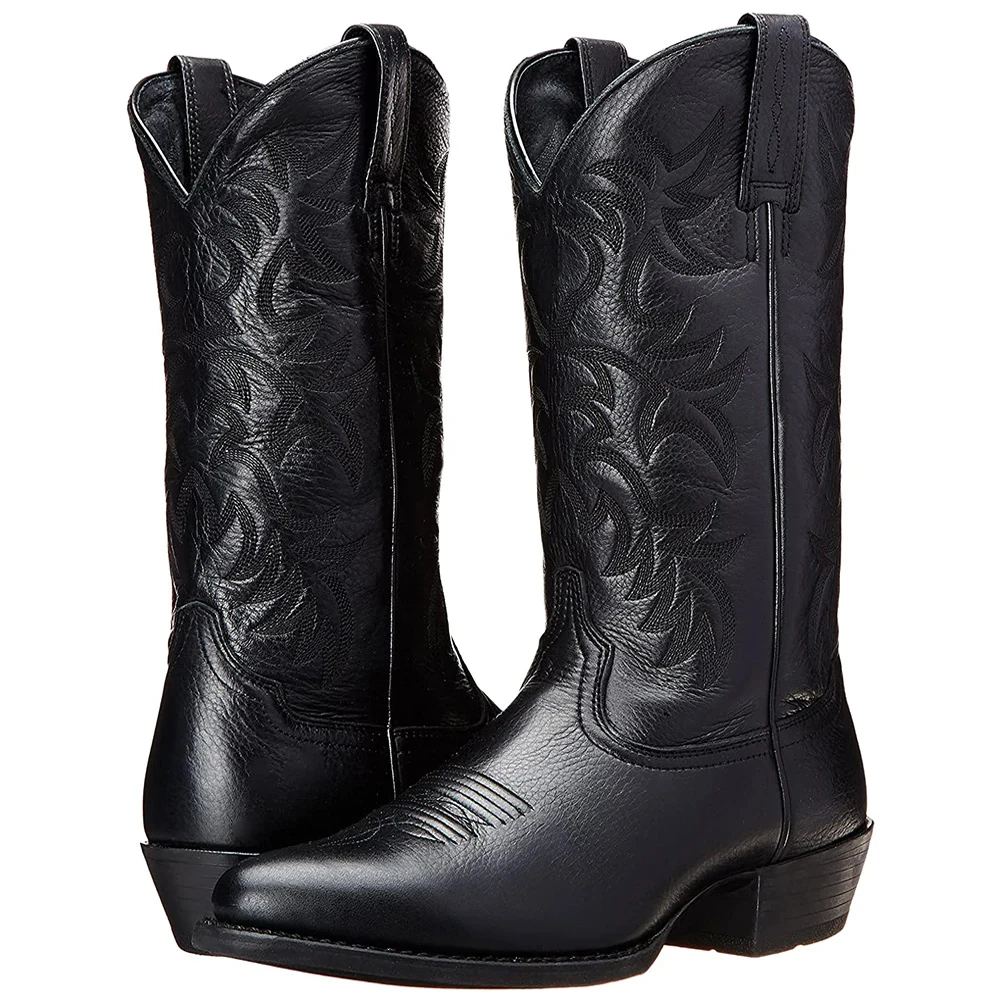 Polo Men Horse Riding Leather Long Zipper Ridding Real Leather Boots Tall Boots.