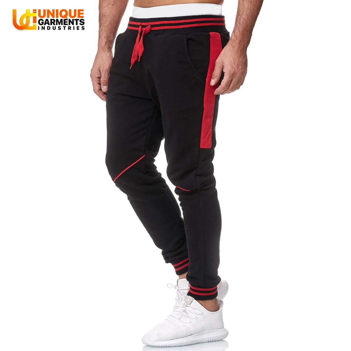Mens Cargo Work Pants Outdoor Jogging Hiking Casual Pants Trousers Plain Waterproof Cotton Jeans OEM Customized Anti Sweatpants