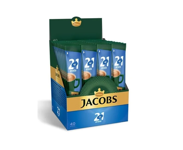 
Jacobs оригинальный 2-в-1 коробки 40x14g Stick Mix кофе 