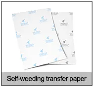 2019 hot sales! A4 printing A+B Laser no cut self weeding for dark colored fabric all color laser OKI printer white toner