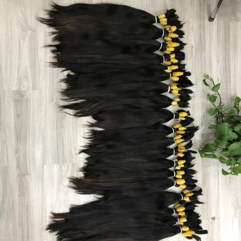 Wholesale Vietnamese raw hair Raw material natural Just Cut  cuticle aligned hair, raw Vietnamese unprocessed