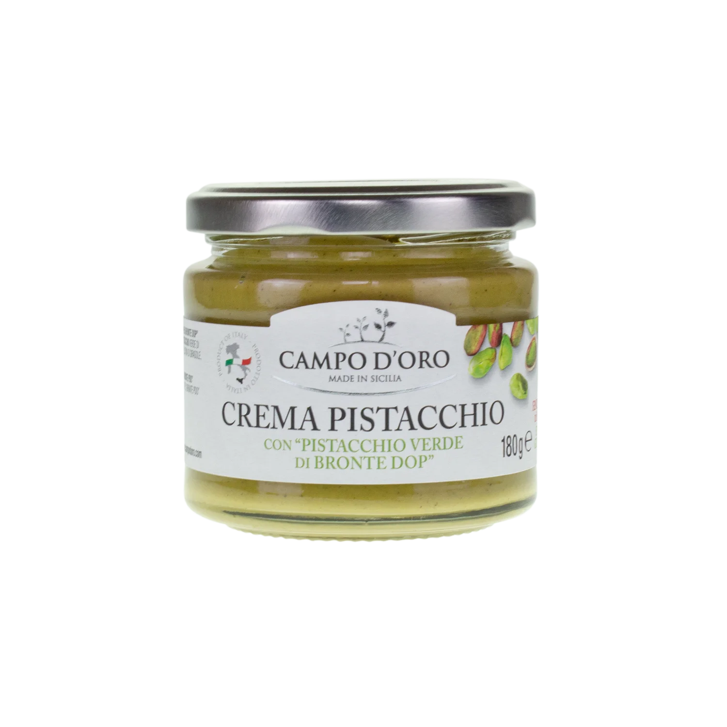 
Pistachio sweet cream with pistacchio verde di Bronte DOP 