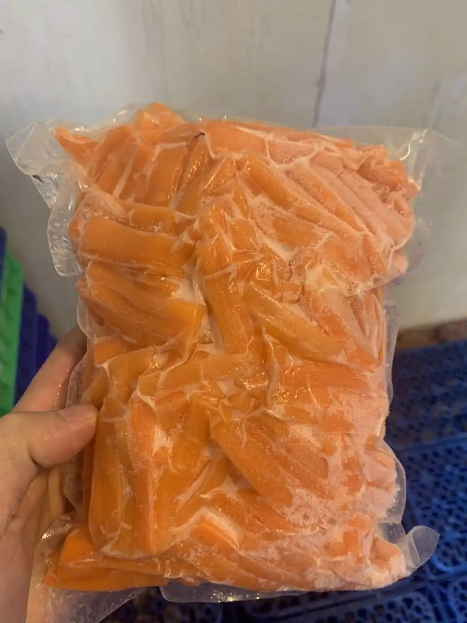 2022 Best Price Frozen Diced Papaya Chunk from VietNam Best Pric- Whatsapp 0084 989 322 607
