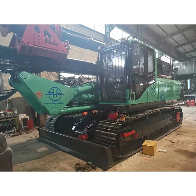 Professional crawler hydraulic 20m screw piles pile driver