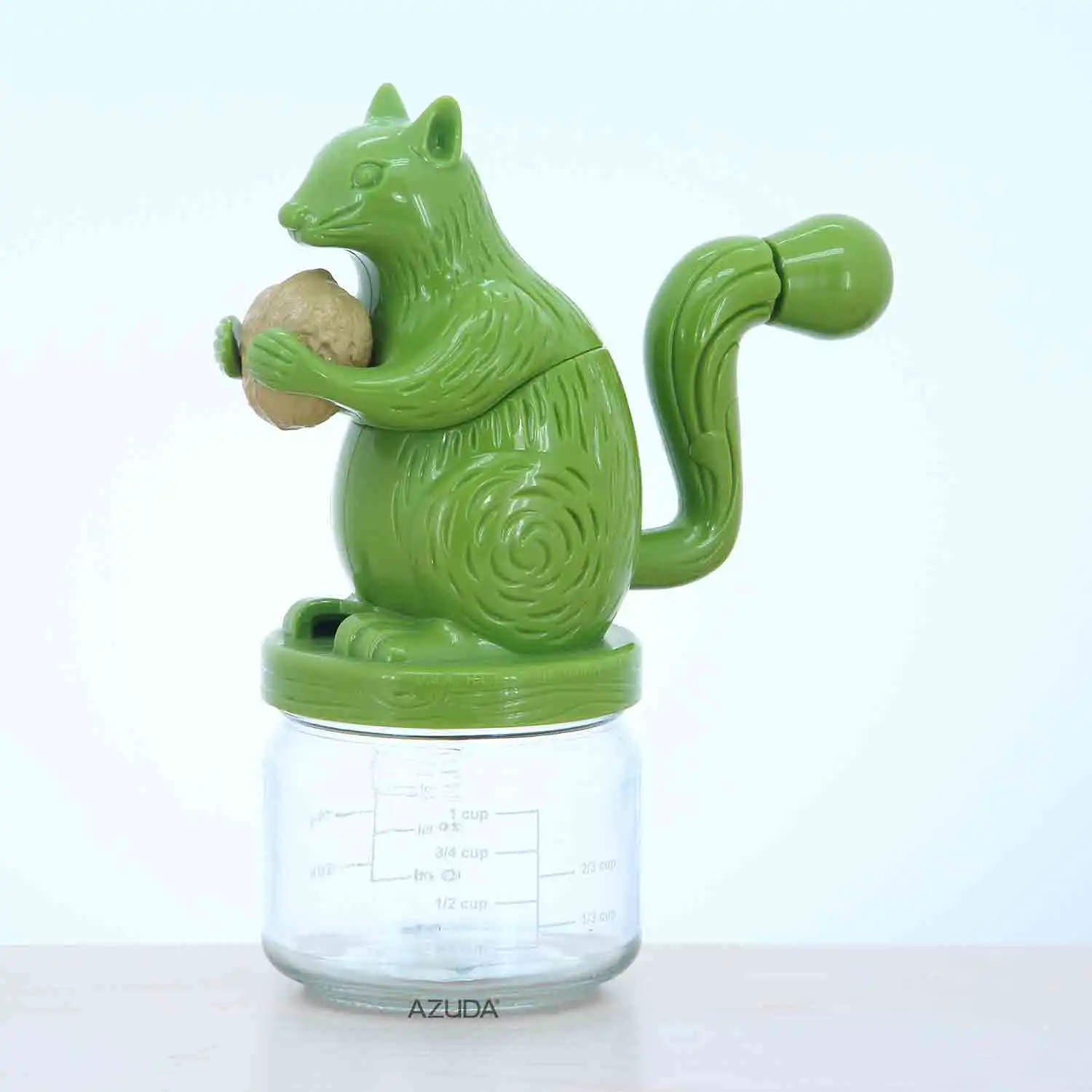 
AZUDA_Green Squirrel Nut Hand Grinder 