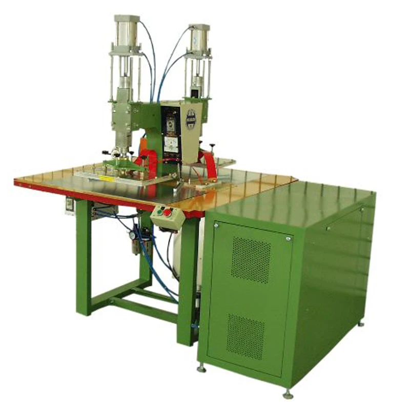 Heat Press Machine Double head high frequency welding machine for PVC raincoat rain shoes