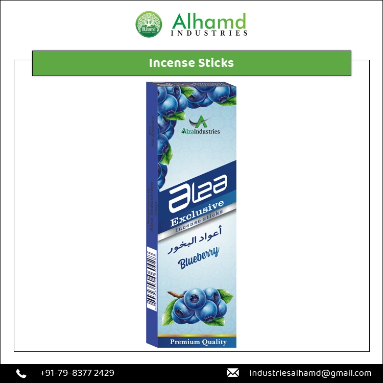 India Origin Manufacturer of Highest Selling 100% Handmade Organic Perfume Aromatic Incense Sticks for Bulk Buyers