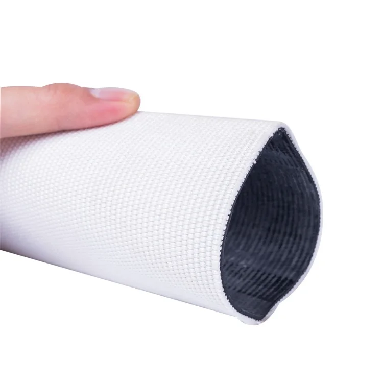 China High Quality 15m/25m/30m Length Single jacket fire hose with Polyester and Pvc Material