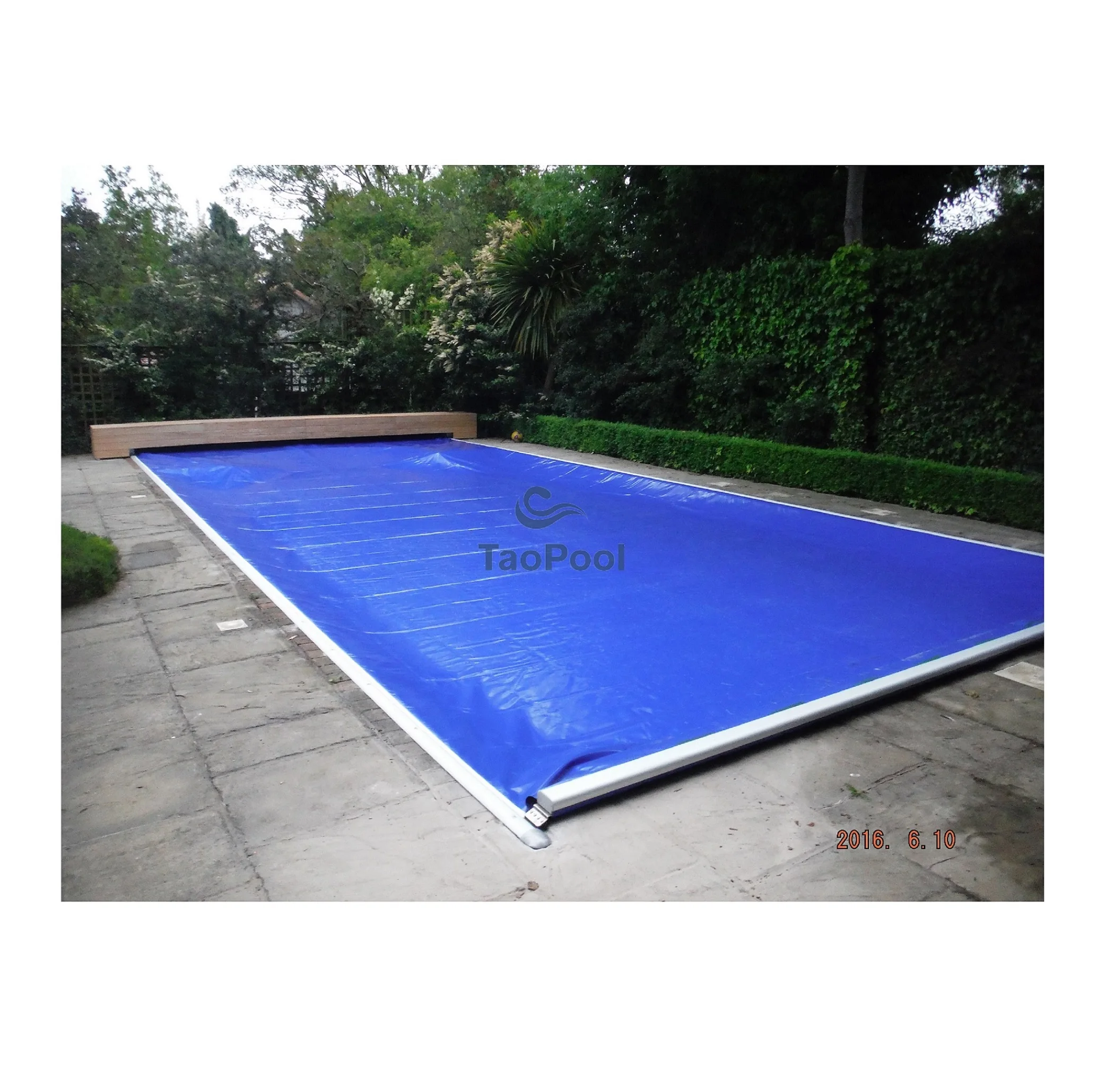 Swimming Pool Cover Color Customizable PVC  Solar Cover Safety