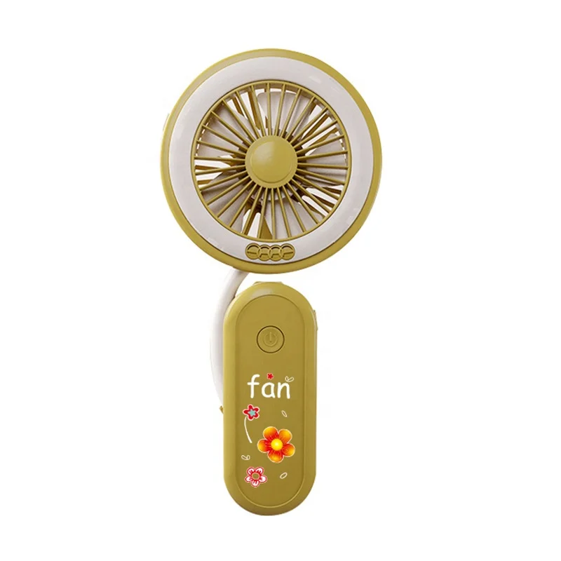 Free Sample Mini Multi-Purpose Clip Small Fan USB Hose Charging Portable Fill Light Folding USB Fan
