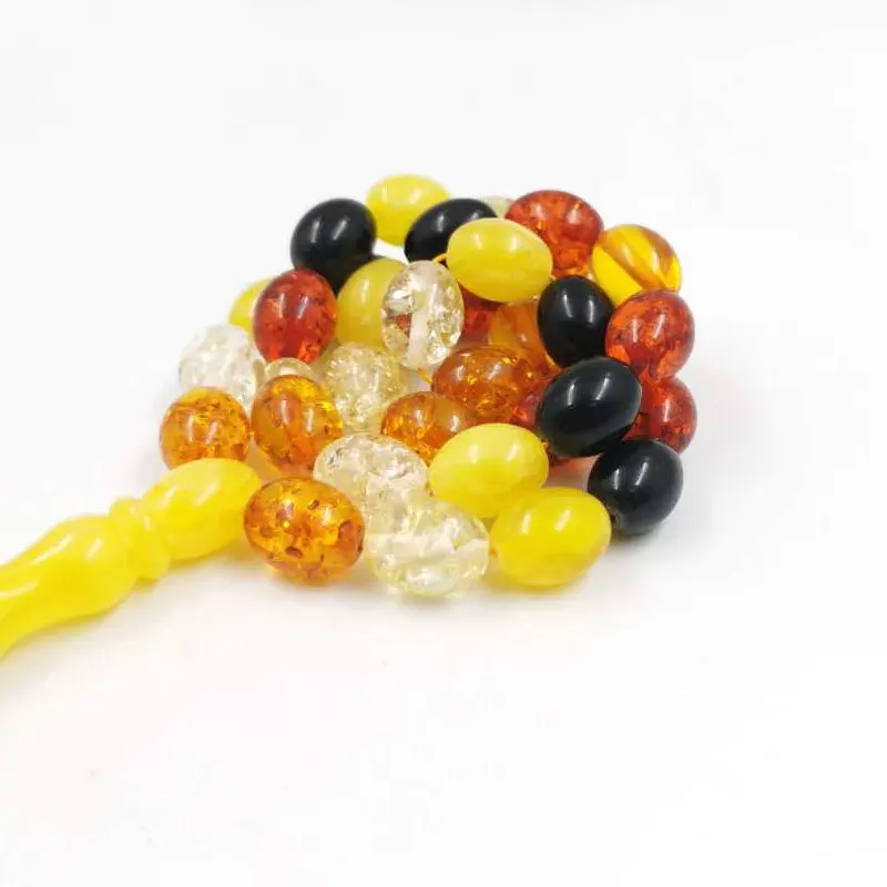  Мусульманские четки мусульманские 33 Молитвенные Четки Мужские аксессуары Tasbih на руку металлические кисточки модные арабские подарки браслеты